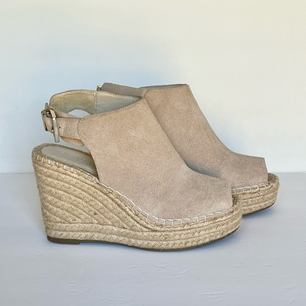 Suede Espadrille Platform Wedge by Kenneth Cole New York